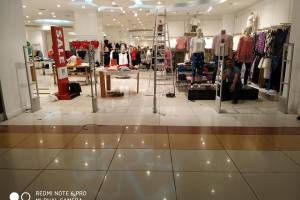 تركيب بوابة انذار سرقة ملابس لمحل wellz  Sun City Mall شيراتون